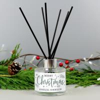 Personalised Merry Christmas Reed Diffuser Extra Image 1 Preview